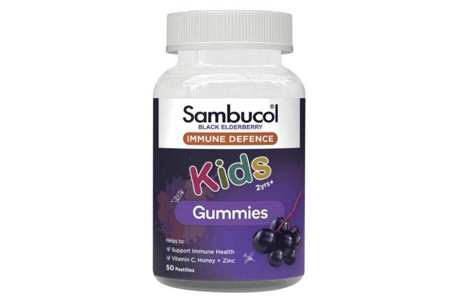 วิตามินเสริมภูมิ Sambucol black elderberry  Immune defence สำหรับเด็ก