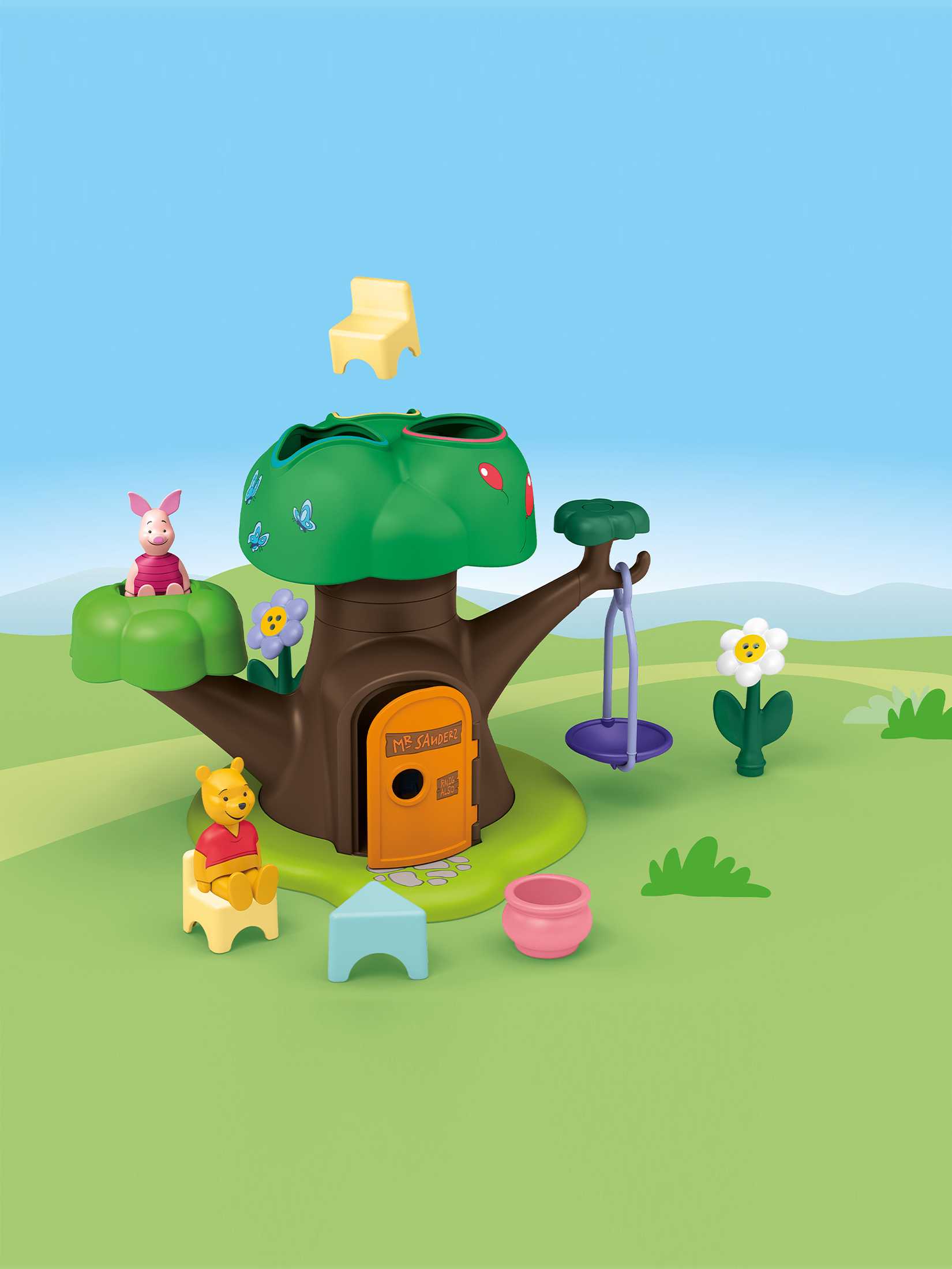 Playmobil 71693 จูเนียร์ & ดิสนีย์ บ้านต้นไม้ของ วินนี่ & พิกเล็ต