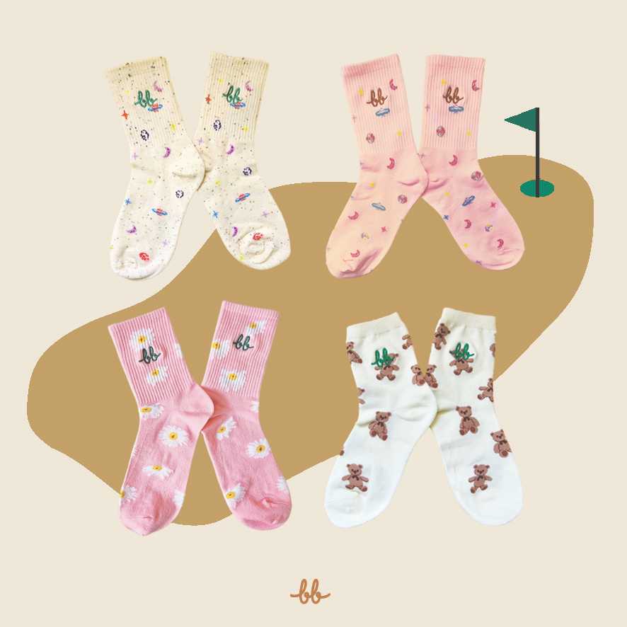 Women Crew Socks (1 pair)