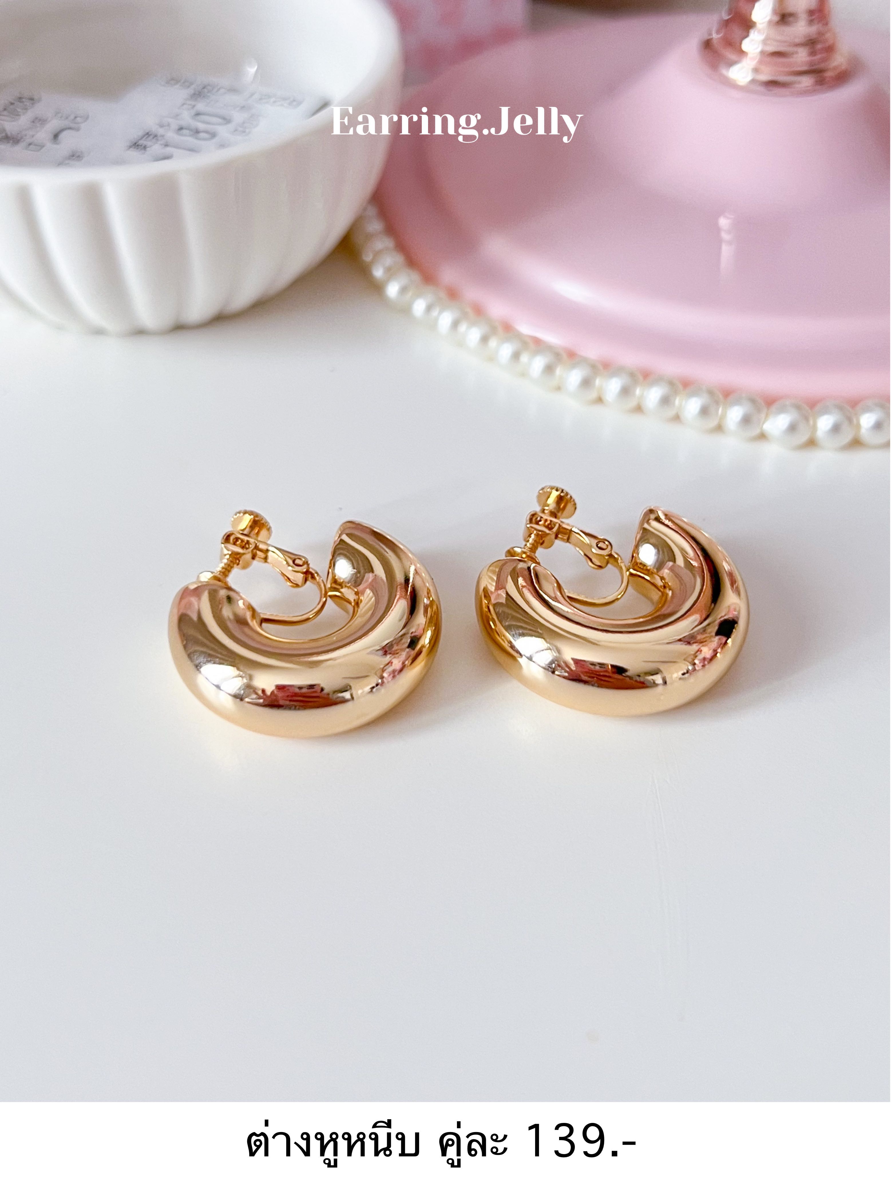 SE512 ห่วงทองวงหนา 3cm แป้นสกรู