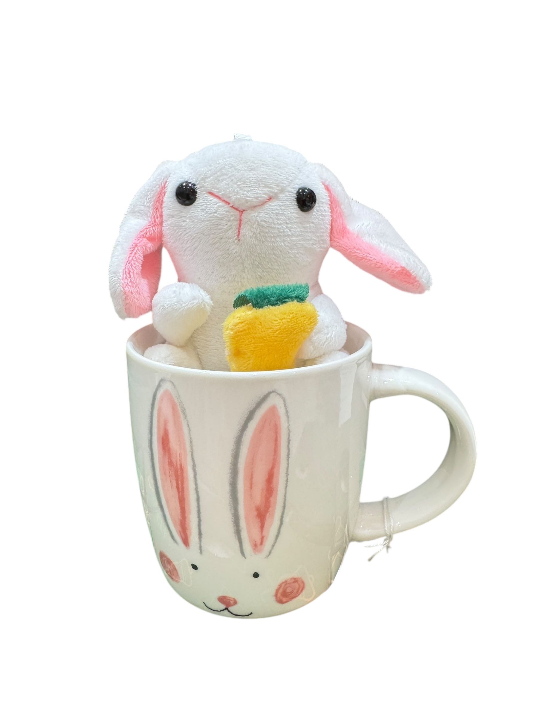 แก้วมัค Newbone 400 มล. พร้อมพวงกุญแจ กระต่าย 