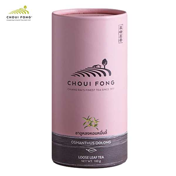 ชาอูหลงผสมดอกหอมหมื่นลี้(กระป๋อง) ขนาด 100 กรัม Osmanthus Oolong Tea Canister 100 g
