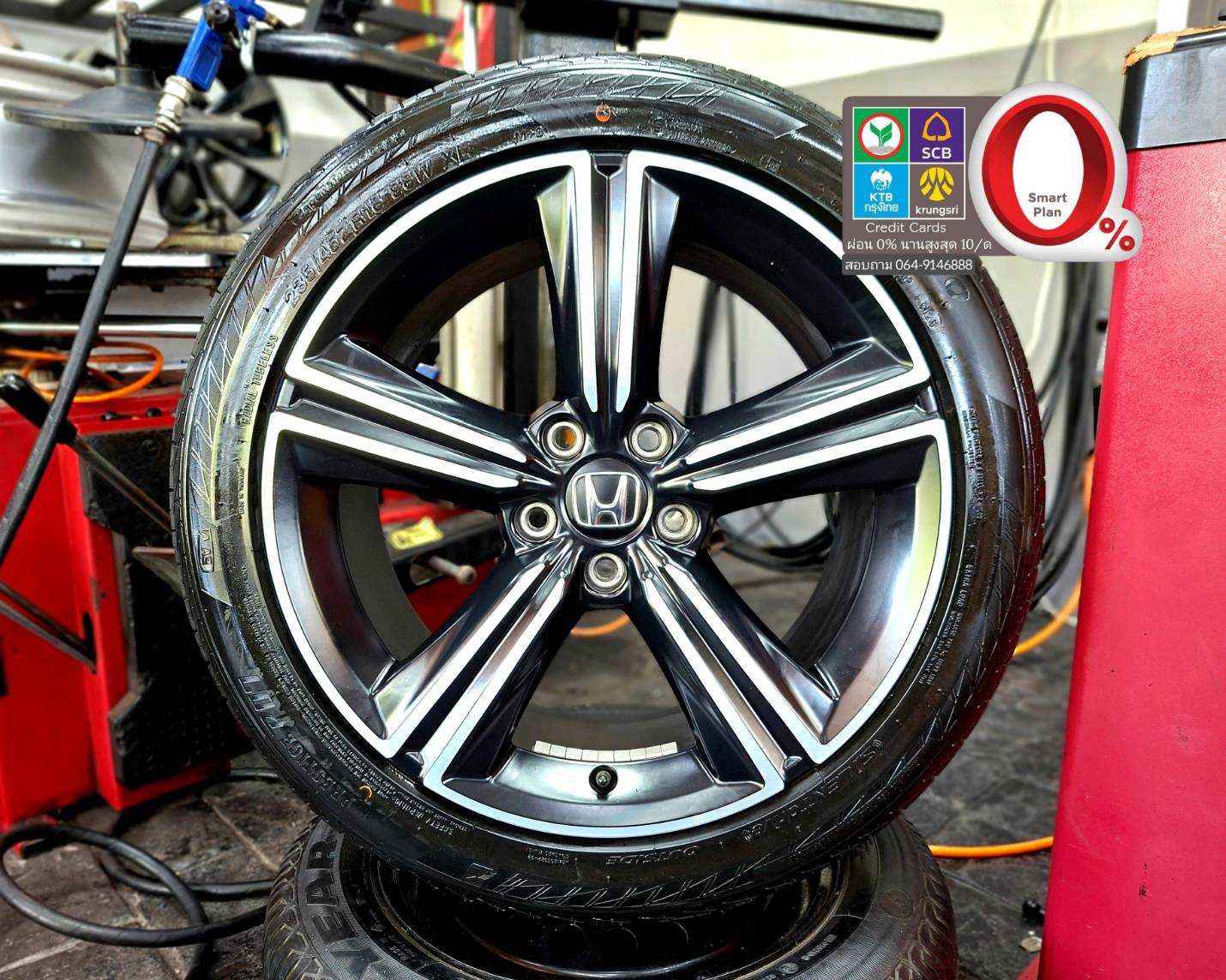 ปี 26 ล้อ Accord G11 ขอบ 18 5 รู 114 หน้าหลังกว้าง 8 J ET 50 สภาพสวย.     2533469  91910369 