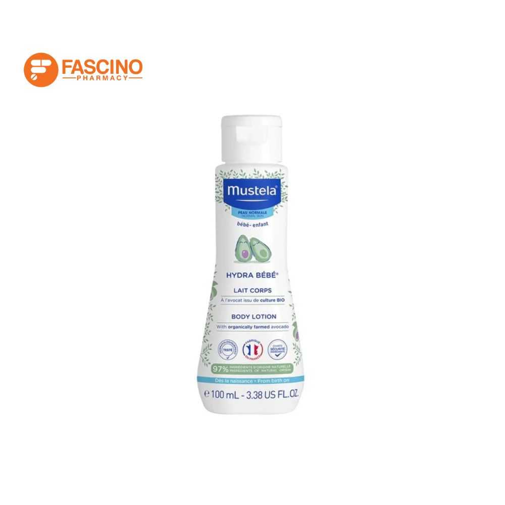 MUSTELA Hydra Bebe Body Lotion โลชั่นบำรุงผิวสำหรับเด็ก (100ml.)