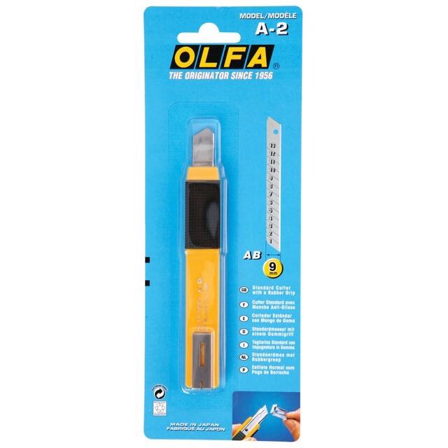 ด้ามคัดเตอร์เล็ก Olfa A2 (ญี่ปุ่น) คุณภาพดี