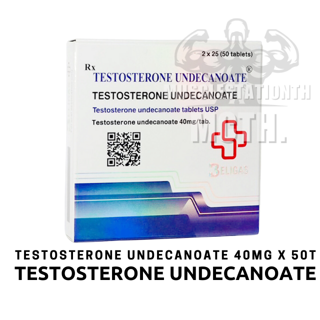 Testosterone Undecanoate (Test เม็ด) Beligas (40mg×50t)