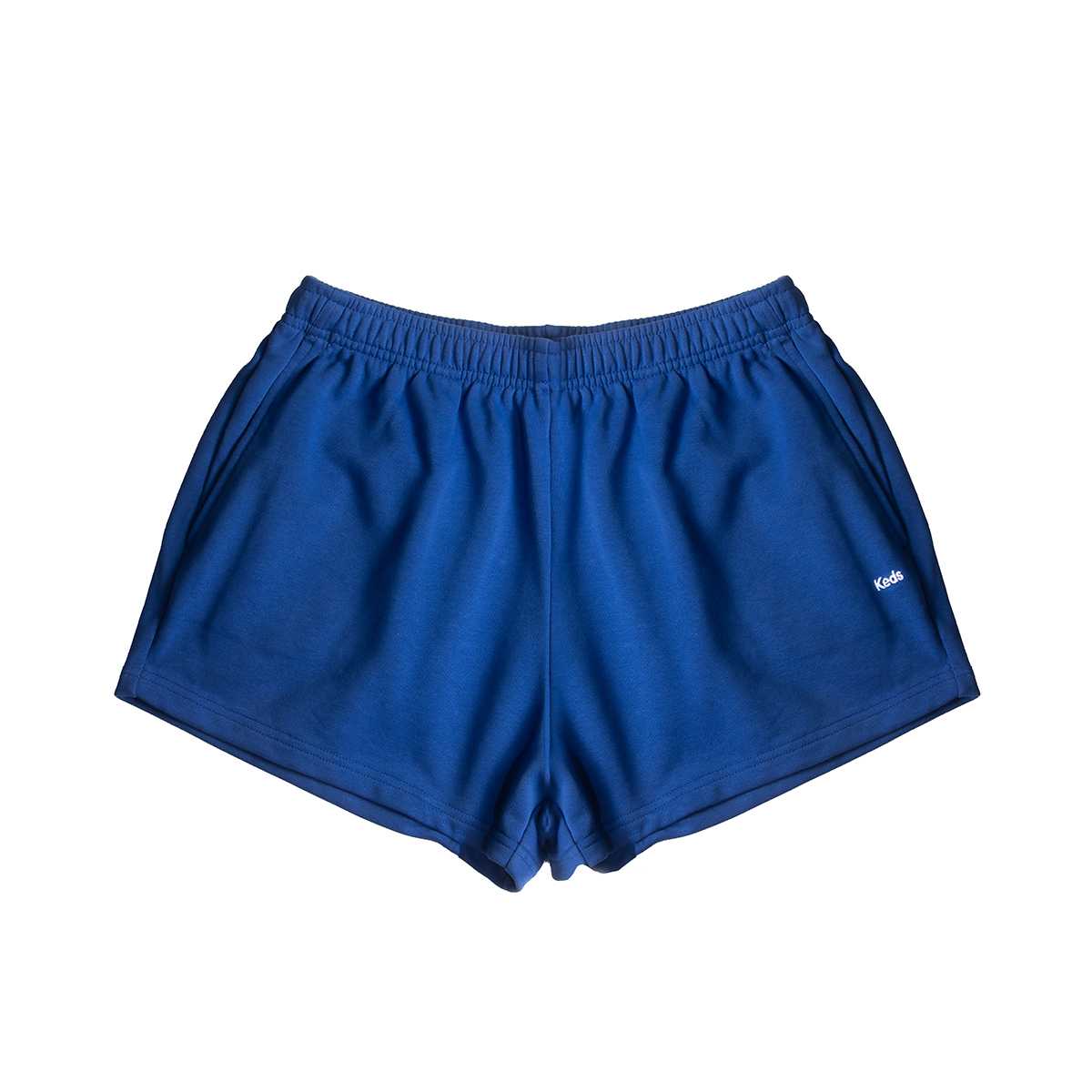 กางเกงวอร์มขาสั้น รุ่น KEDS SWEATSHORTS สีน้ำเงิน F24APB02012