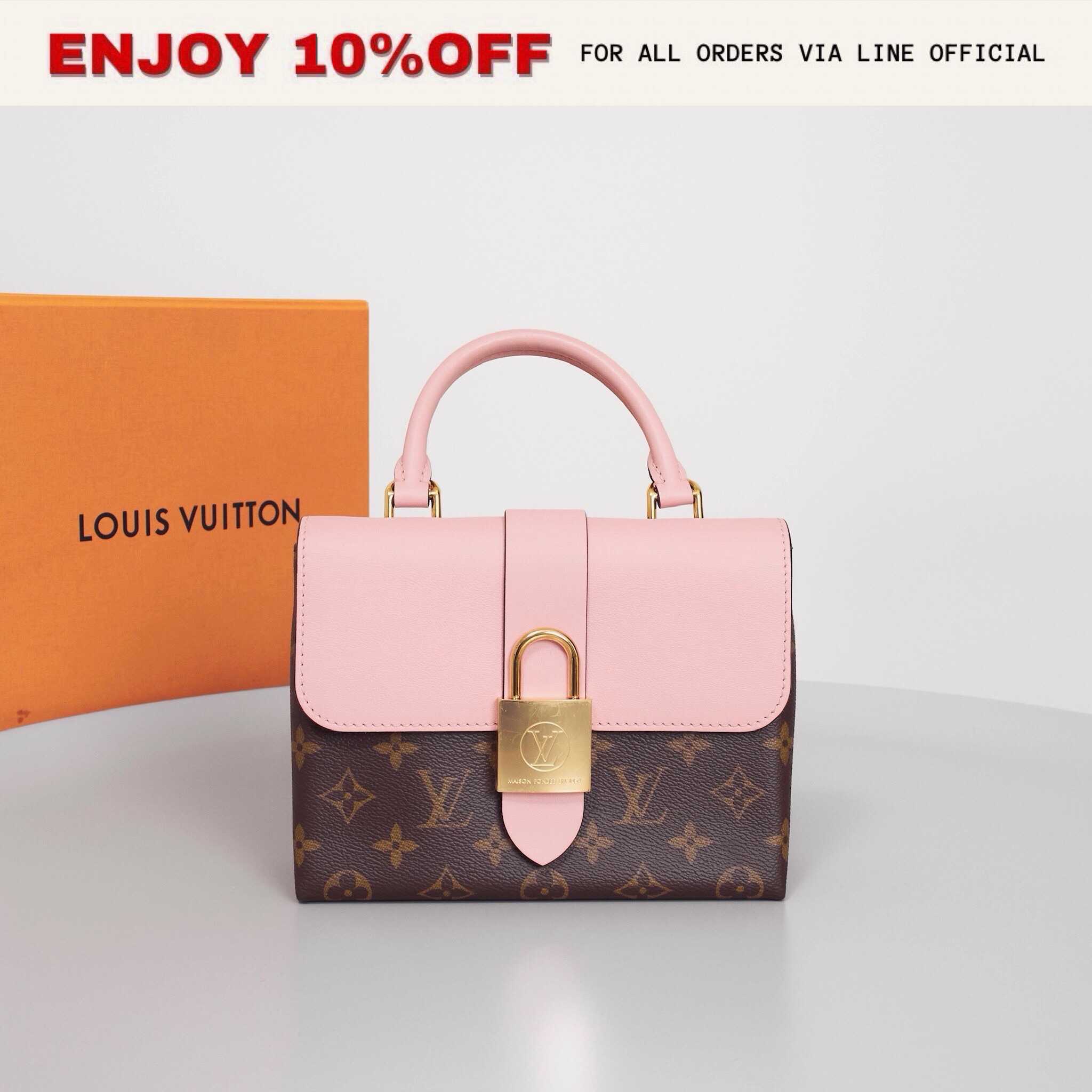 📍LIKE NEW📍LOUIS VUITTON Locky BB สี Rose Poudre GHW | Bag