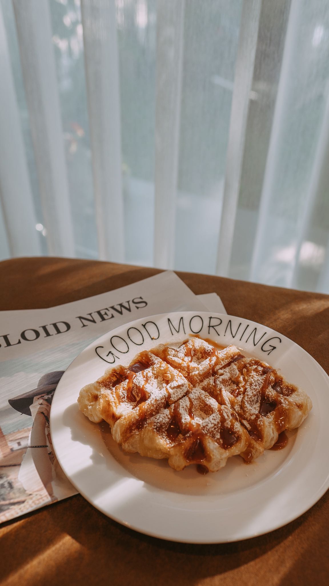 Croffle Salted Caramel ครอฟเฟิลซอล์ทคาราเมล