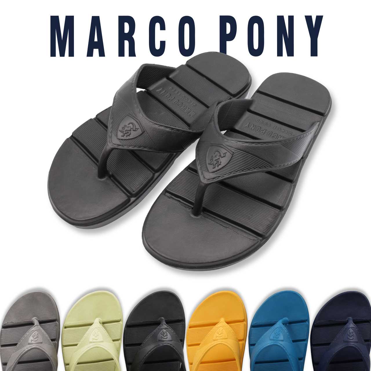 Marco Pony รุ่น MH9006 รองเท้าหูหนีบผู้ชาย นุ่มเบาสบาย รับน้ำหนักได้ดี Size 36-44