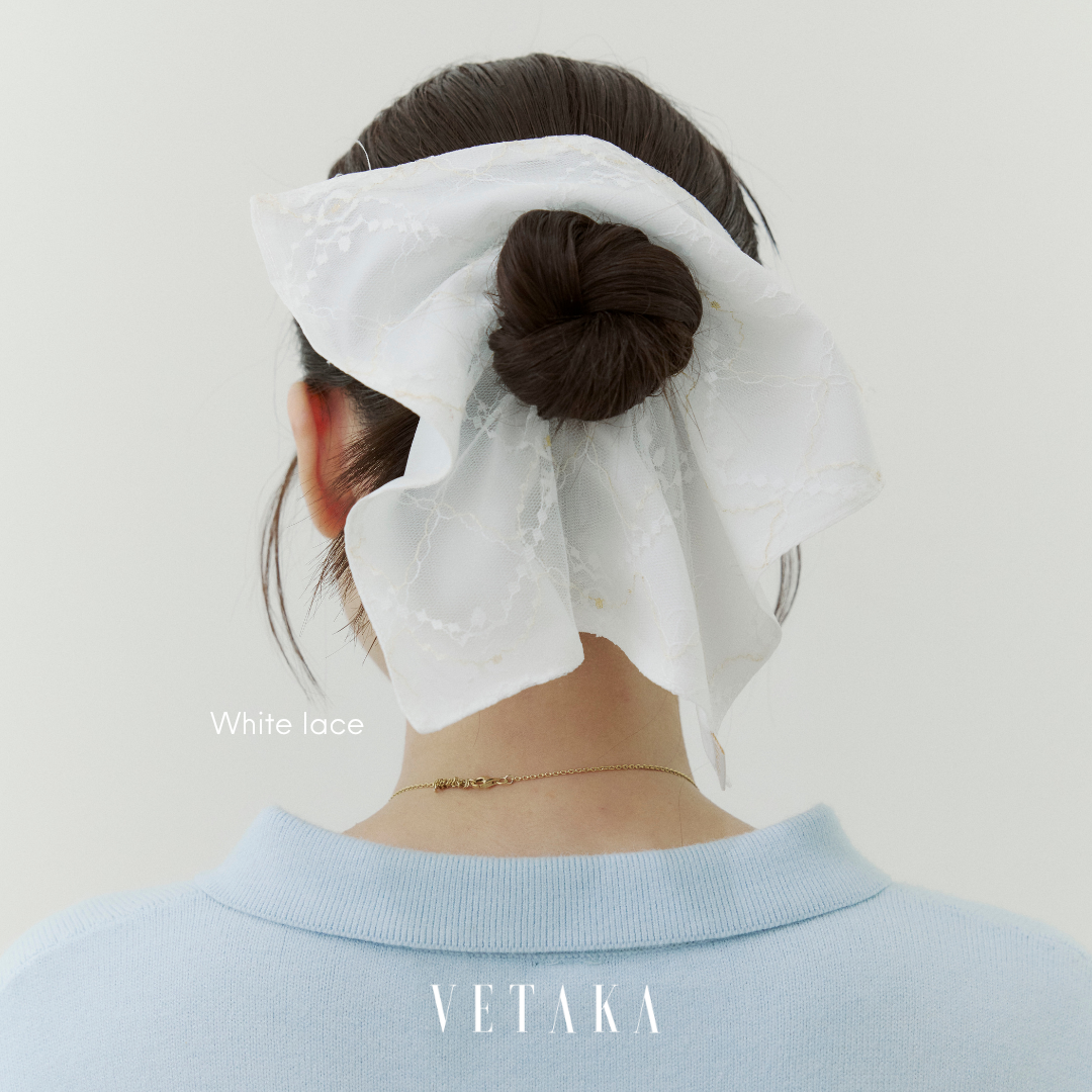 VETAKA Dear 1999 Square Scrunchy (ที่ผูกผม ทรงสี่เหลี่ยม)