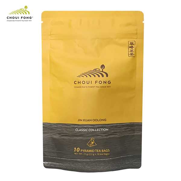ชาอูหลงจินเซียน (ชนิดซอง) ขนาด 25 กรัม Jin Xuan Oolong Tea(Tea Bag) 25 g