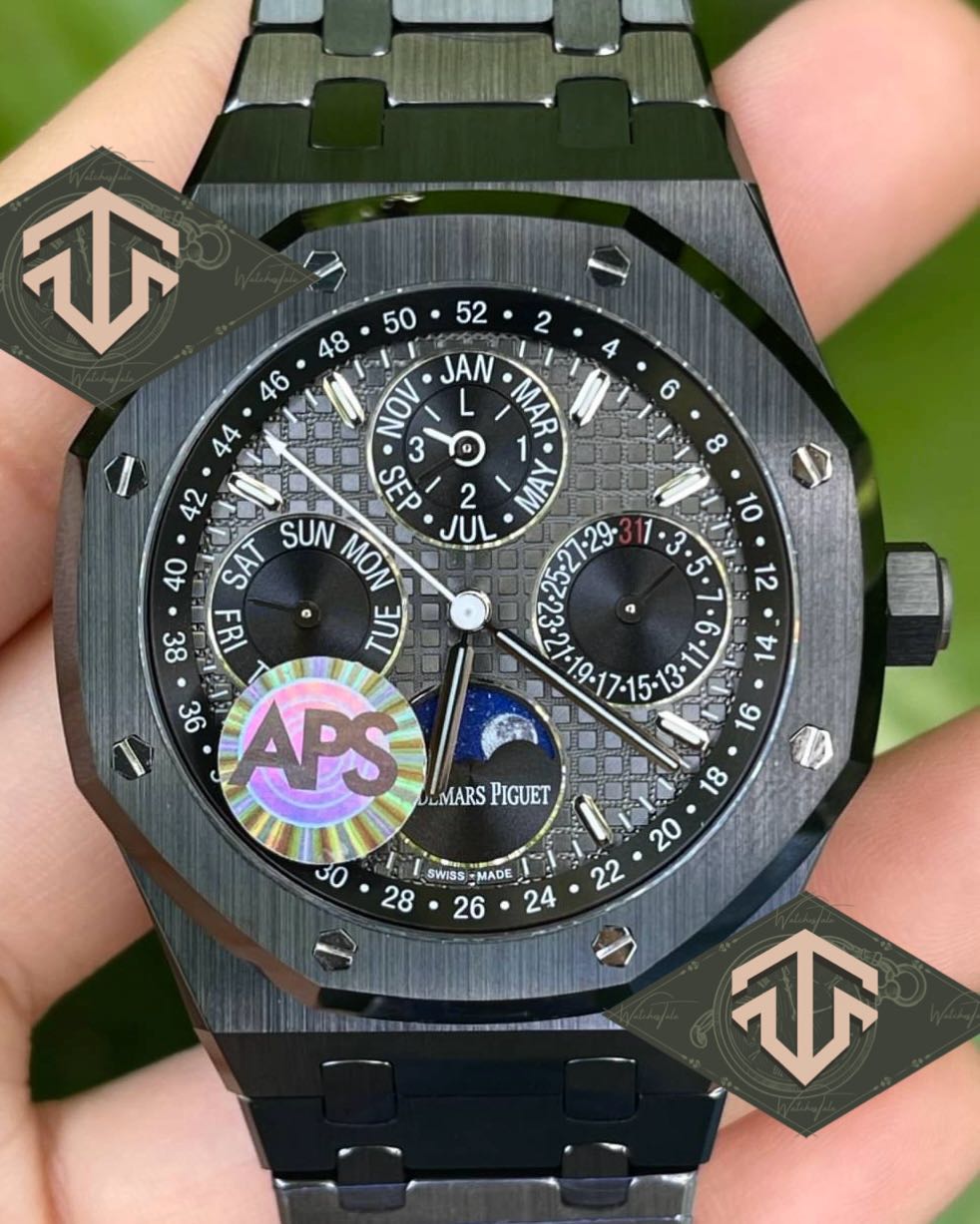 Audemars Piguet AP 26579 Royal Oak Perpetual Calender Black Ceramic APS LINE SHOPPING