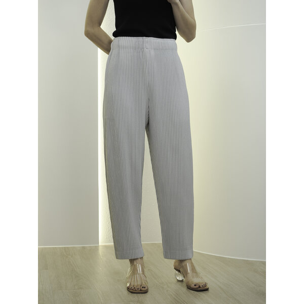 UNISEX ยาว 37.5 นิ้ว 2MUAY รุ่น GM0745 กางเกงอัดพลีท THICK TAPERED PLEATED PANTS 5 สี FREE SIZE