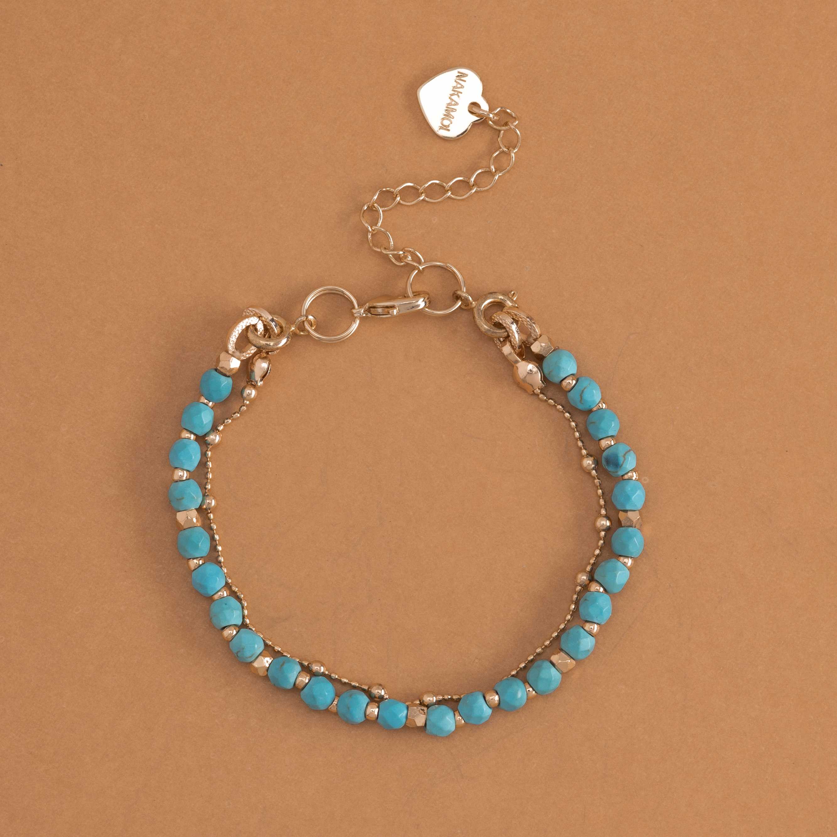 TURQUOISE-LUCKY CHARM Bracelet 