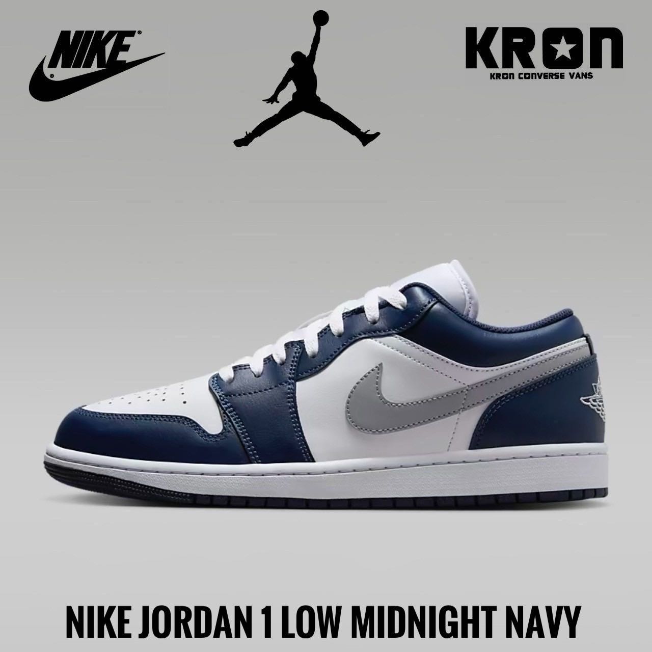 Nike Jordan 1 Low Midnight Navy