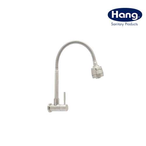 ก๊อกซิงค์ติดกำแพงเซรามิควาล์วแป๊ป J HANG  รุ่น SF-147J/W