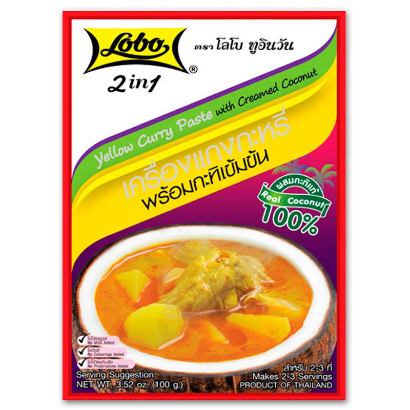 เครื่องแกงกะหรี่พร้อมกะทิเข้มข้น
