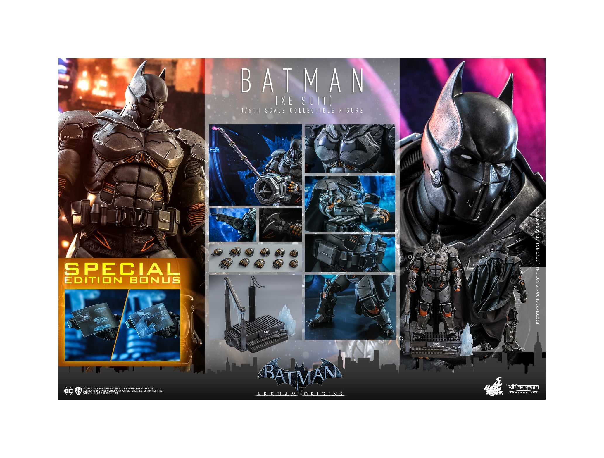 Hot Toys VGM52B (Special Edition) 1/6 Batman: Arkham Origins - Batman (XE Suit)  (ku)  สินค้าใหม่