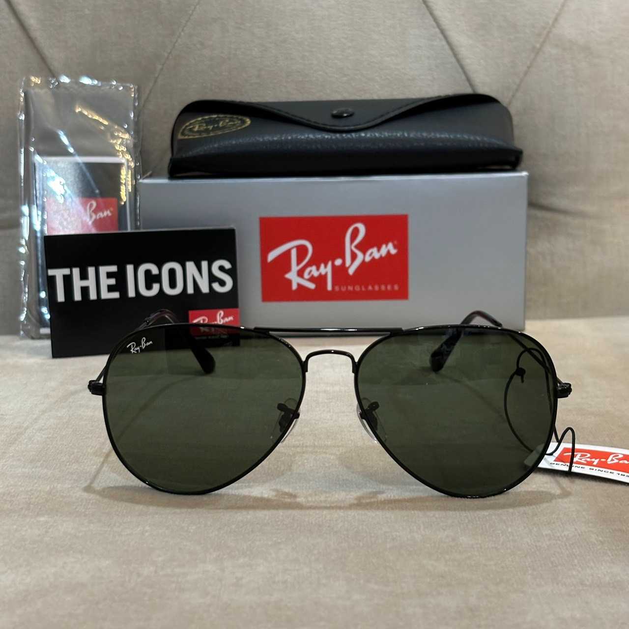 Ray-Ban  AVIATOR LARGE METAL RB3026 ไซส์ 62