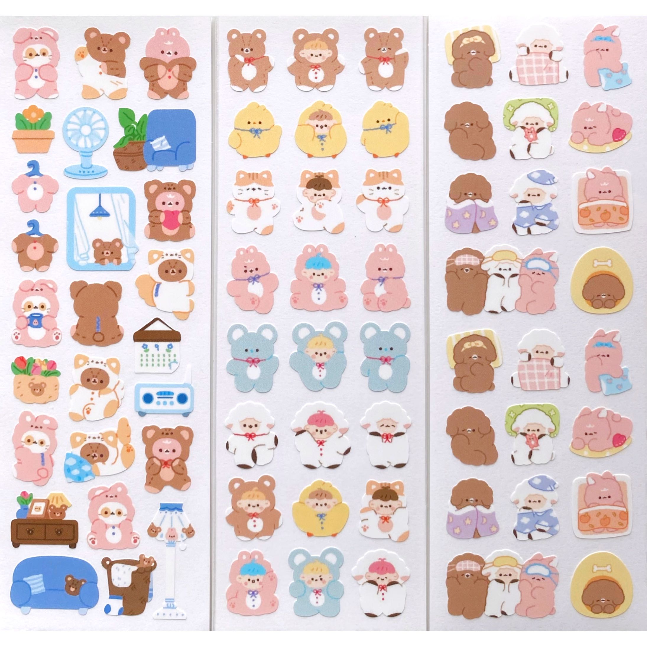 Pompomroom sticker (12 types)