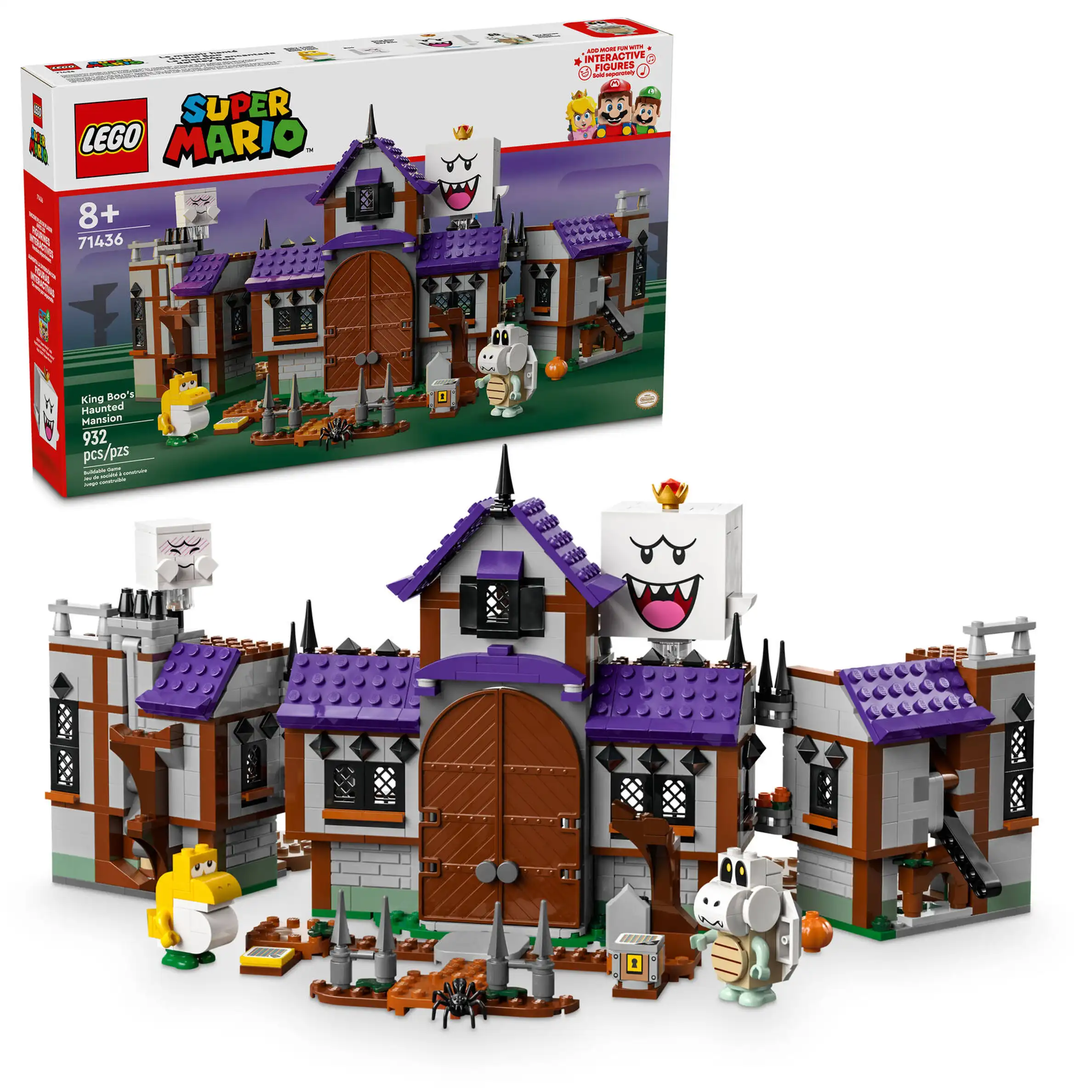 LEGO 71436 King Boo's Haunted Mansion (สินค้าซื้อแล้วไม่รับเปลี่ยนคืน)