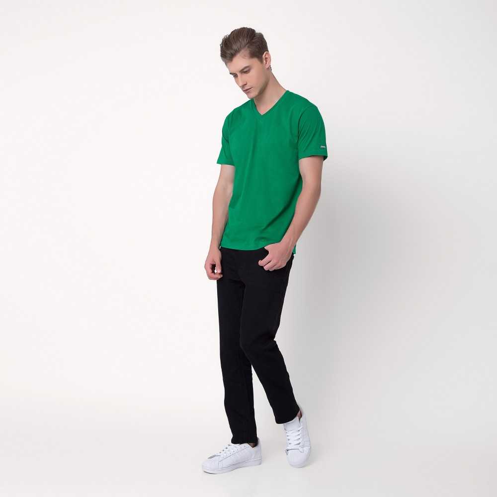 Jersey V-Neck - Kelly Green