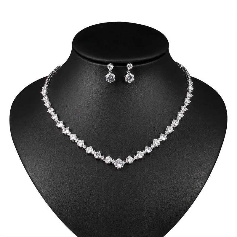 luxury round diamond set l