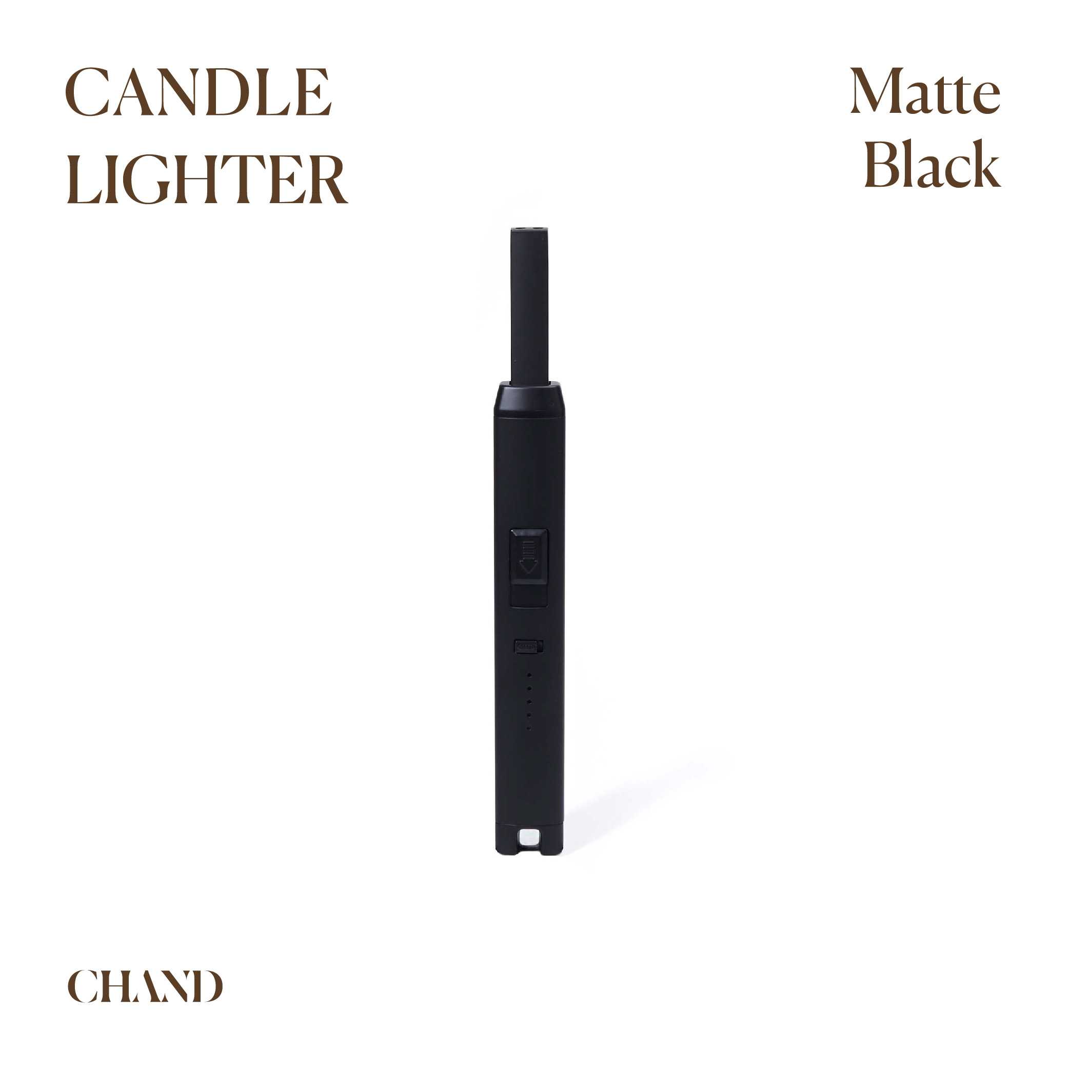 Matte Black Candle Lighter