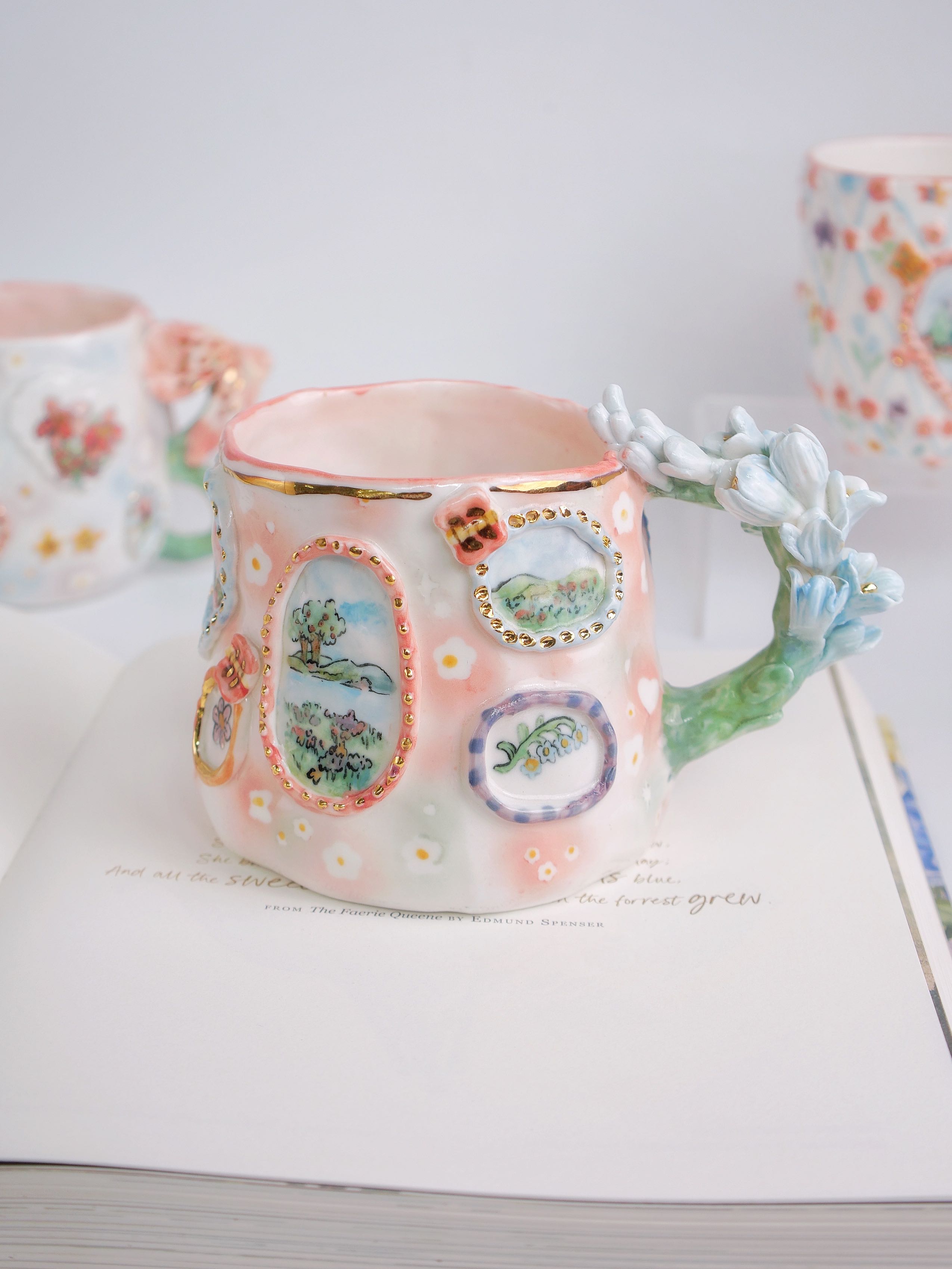evening bloom mug (tuberrose)