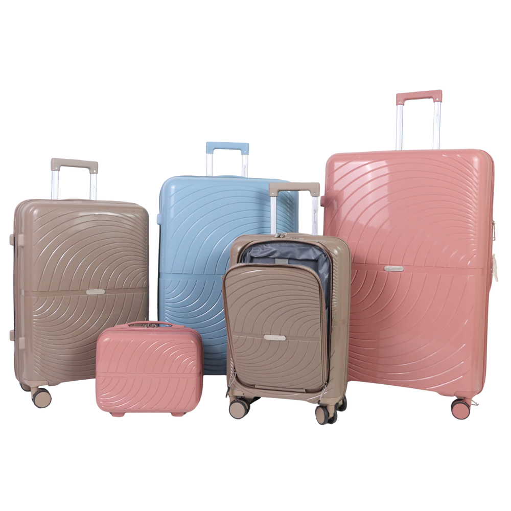 Pegasus กระเป๋าเดินทางล้อลากวัสดุPP Velvet ขนาด 14,20,24,28,32 นิ้ว