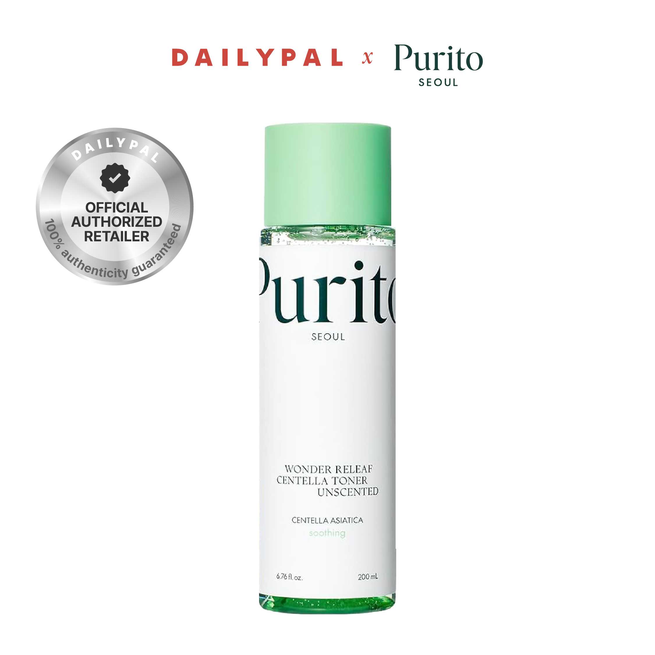 PURITO Wonder Releaf Centella Toner Unscented 200 ml