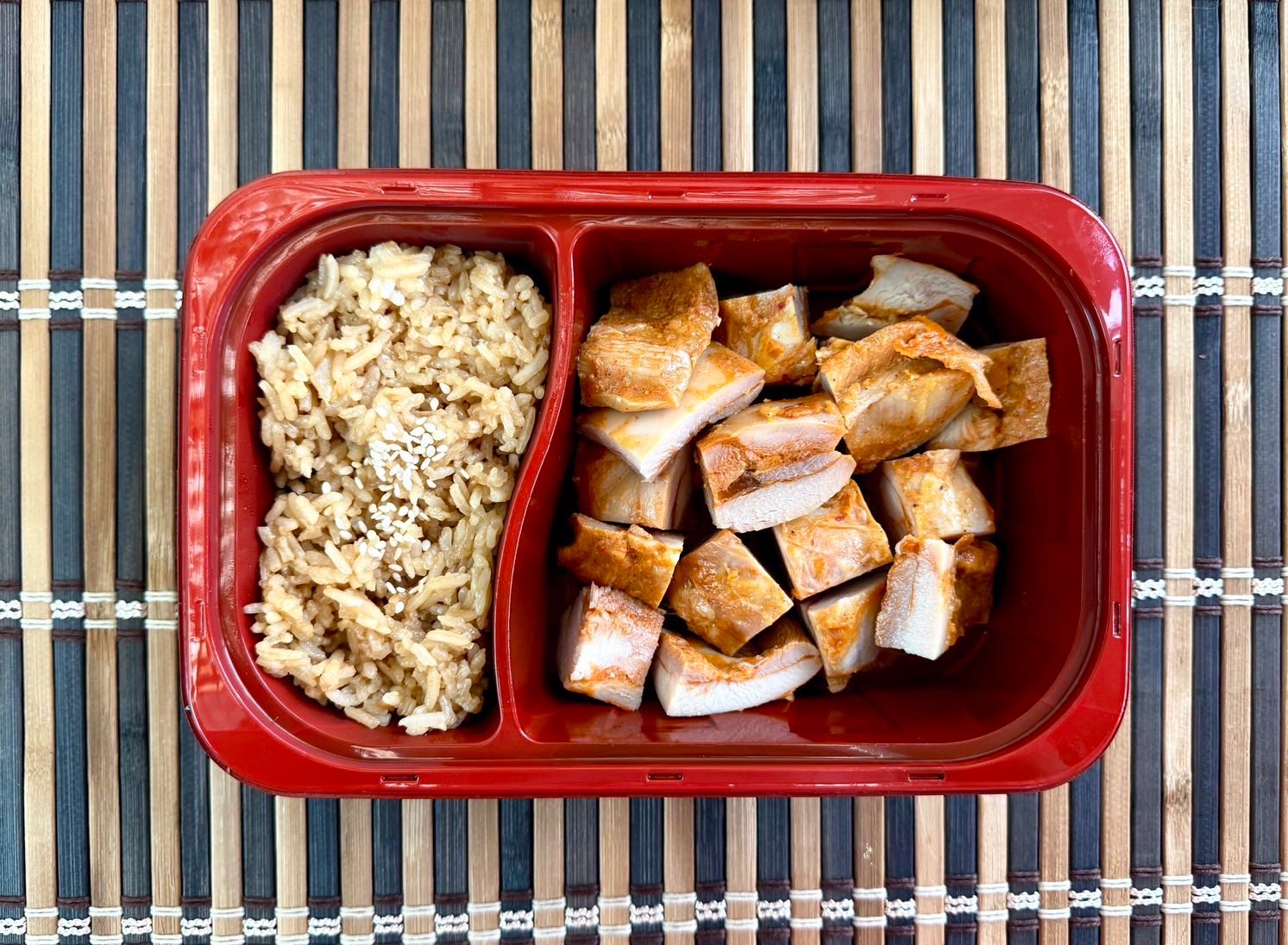 HighPro Spicy Chicken Steak with Garlic Rice