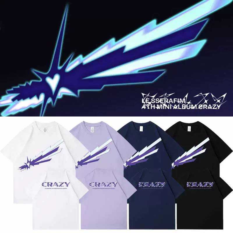 Pre-Order | เสื้อยืด LE SSERAFIM : CRAZY