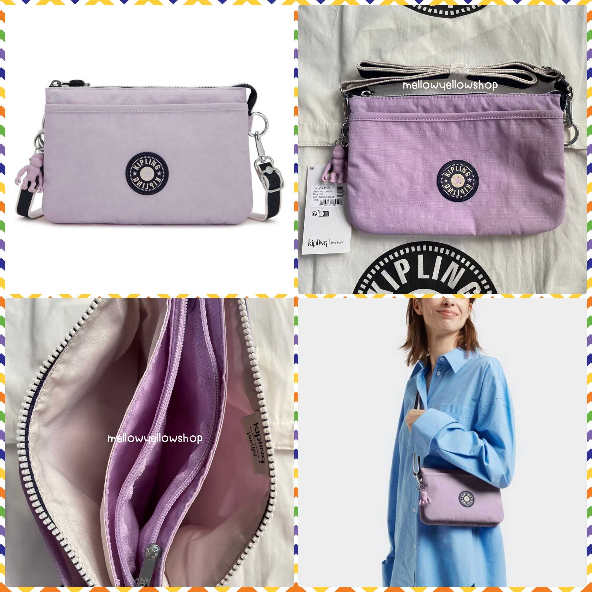 Kipling riri small crossbody bag #กระเป๋าสะพาย #กระเป๋าkipling #Kipling #กระเป๋าลิง #Kiplingของแท้