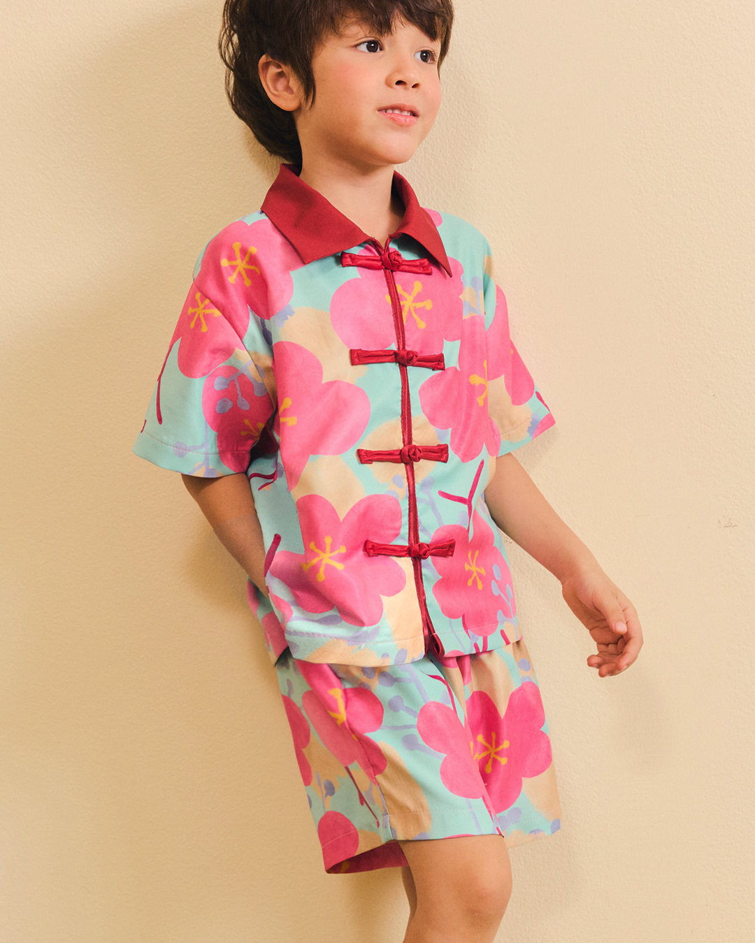 (Look8) Mei in Bloom Mint Boy Set