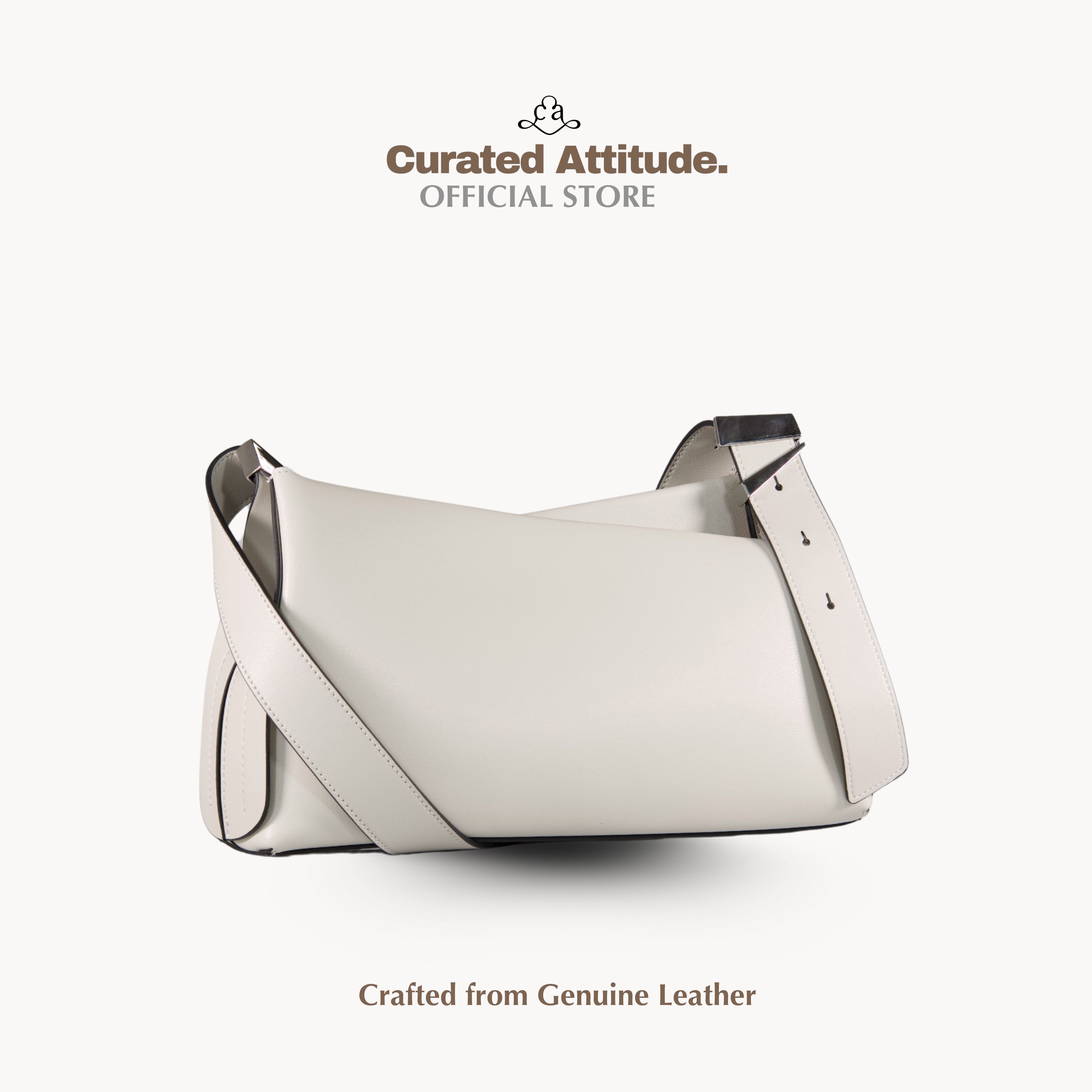 (พร้อมส่ง) Bella Collection - Pale Oak - Genuine Leather