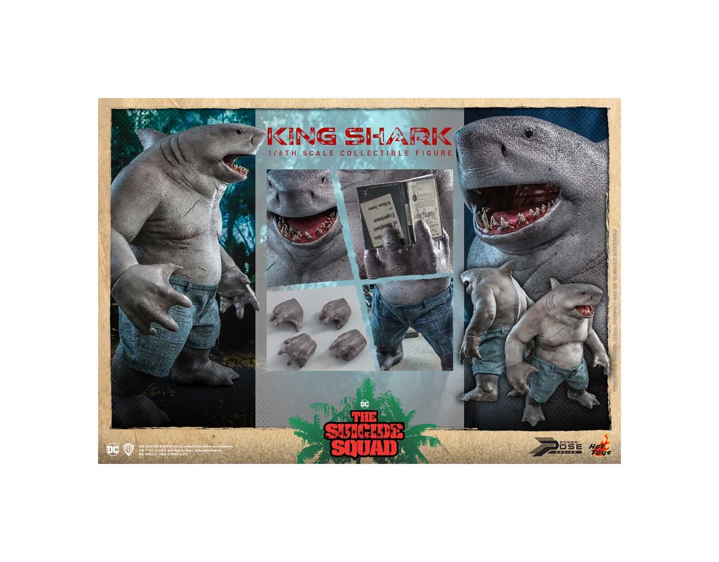 Hot Toys PPS006 1/6 The Suicide Squad - King Shark (ku)