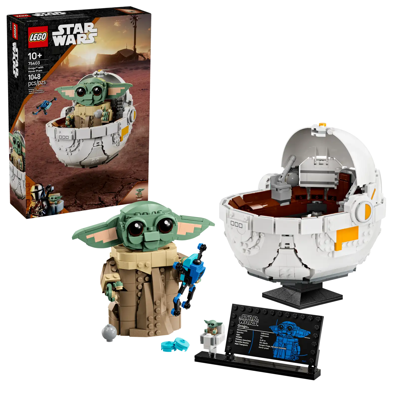 LEGO 75403 Grogu™ with Hover Pram(สินค้าซื้อแล้วไม่รับเปลี่ยนคืน)