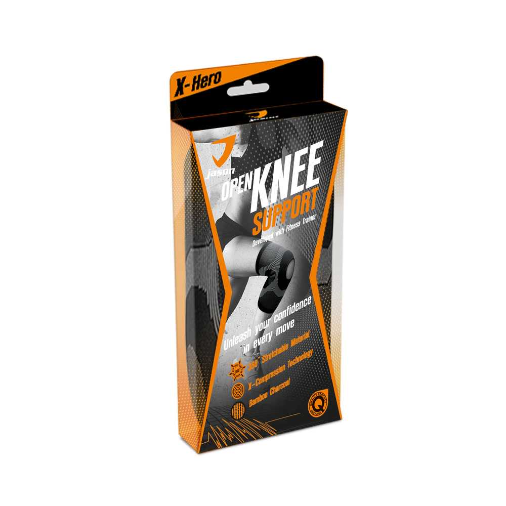 Jason X-Hero Open Knee Support M-L(JS0553-JS0555)(10JS00127-10JS00128)