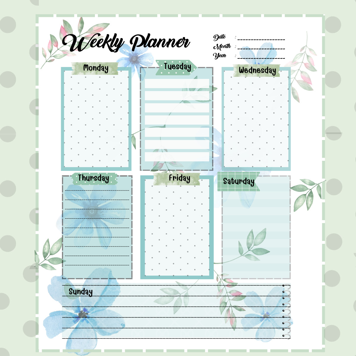 Weekly Planner