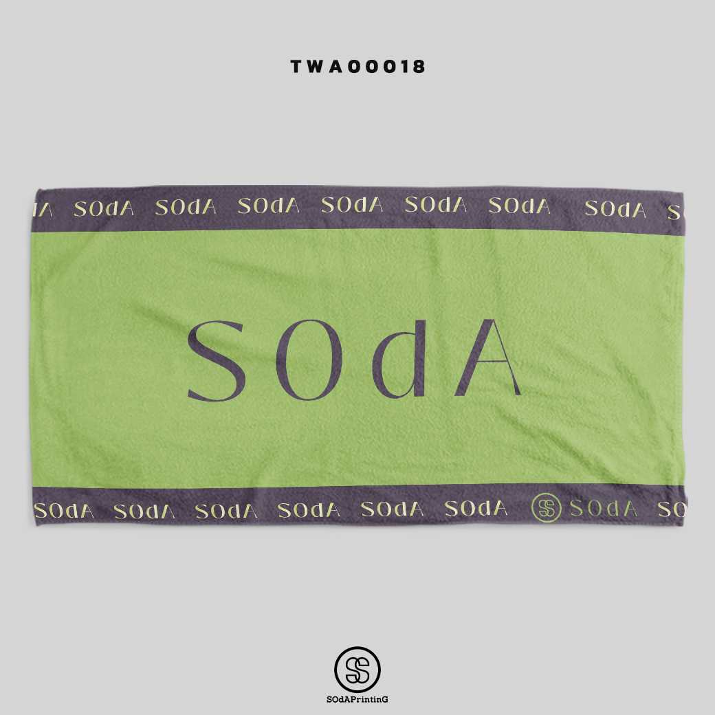 ผ้าเช็ดตัว SOdA Lime รหัส  TWA00018 #SOdAtowel #SOdAhome
