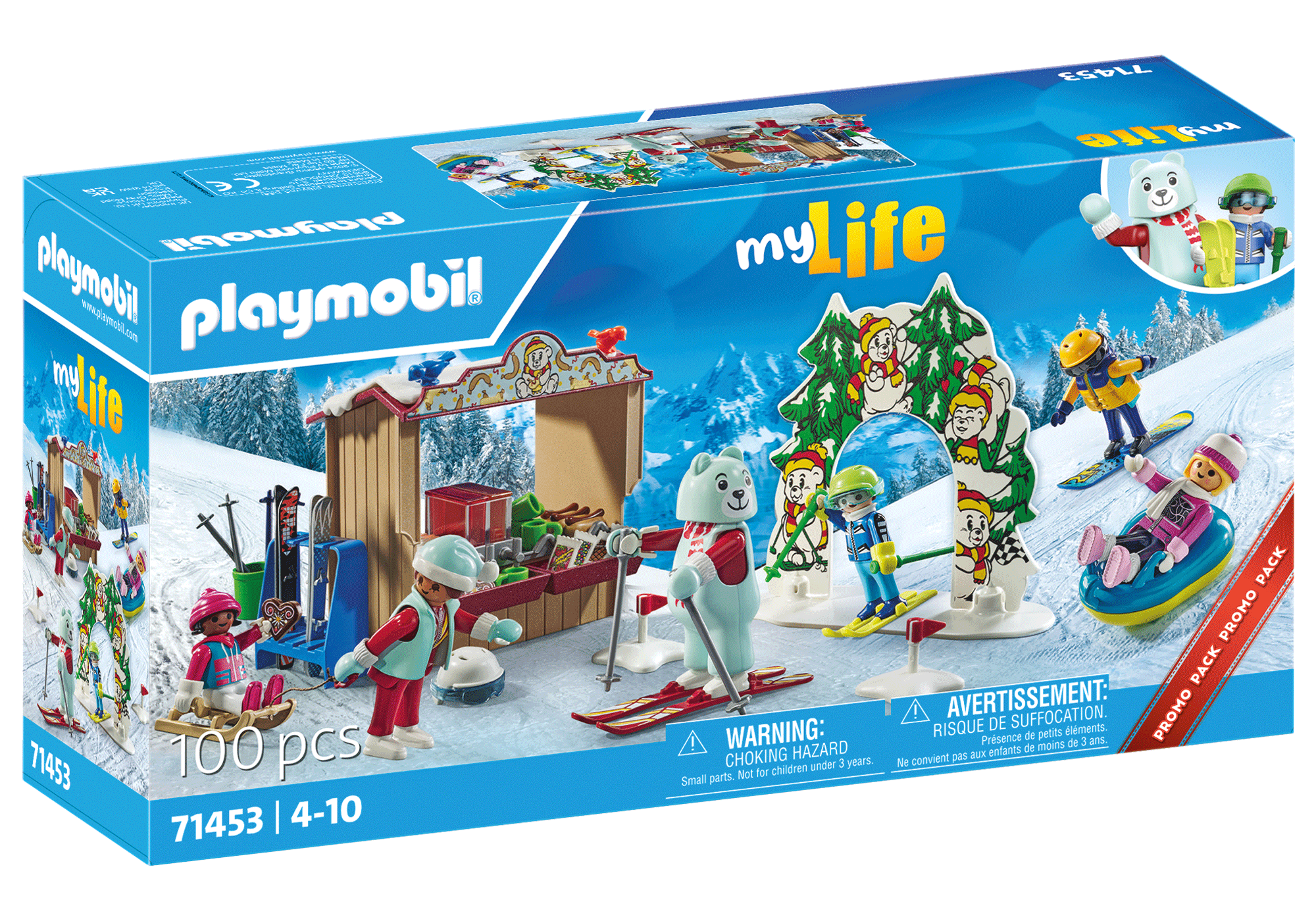 Playmobil โปรโมแพ็ค สกีเวิลด์ PM-71453-24