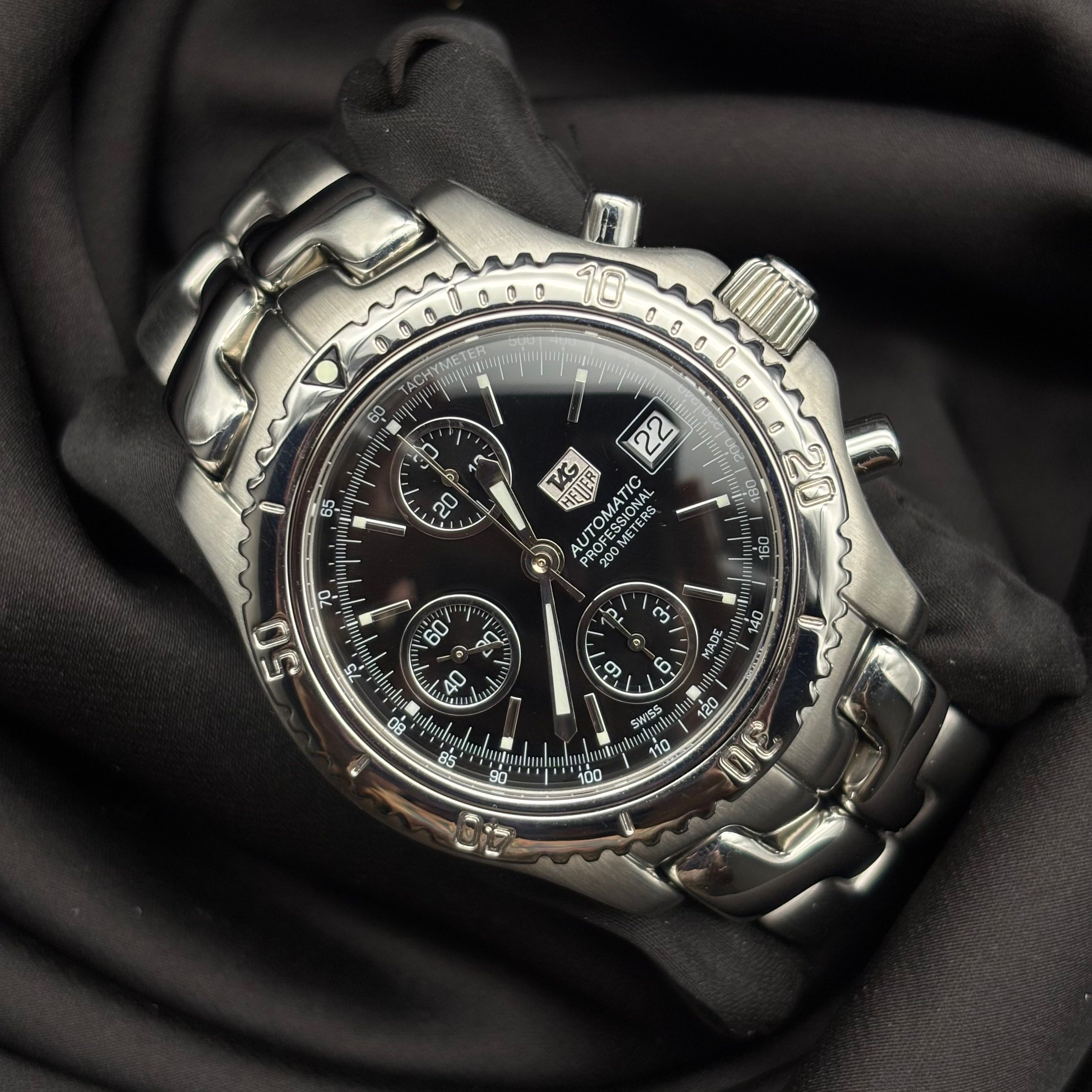 Tag Heuer King Link G1 จับเวลา Auto