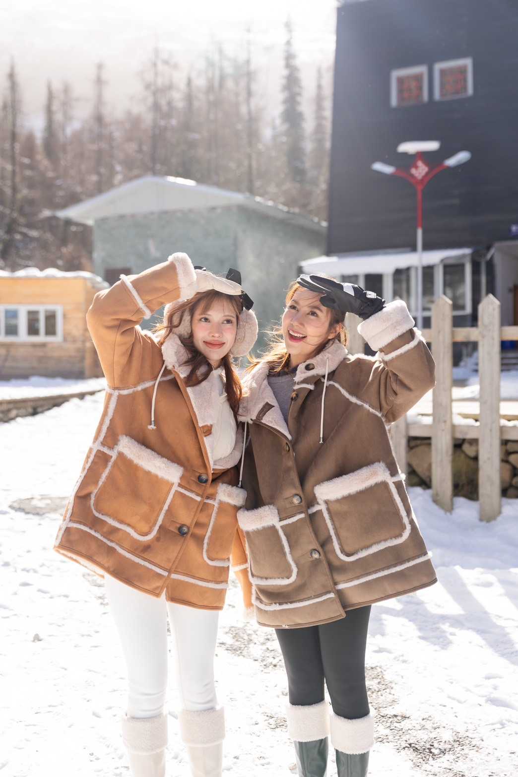 CO738 Blizzard Polar Coat ฮู้ดดี้โค้ทบุขนด้านใน
