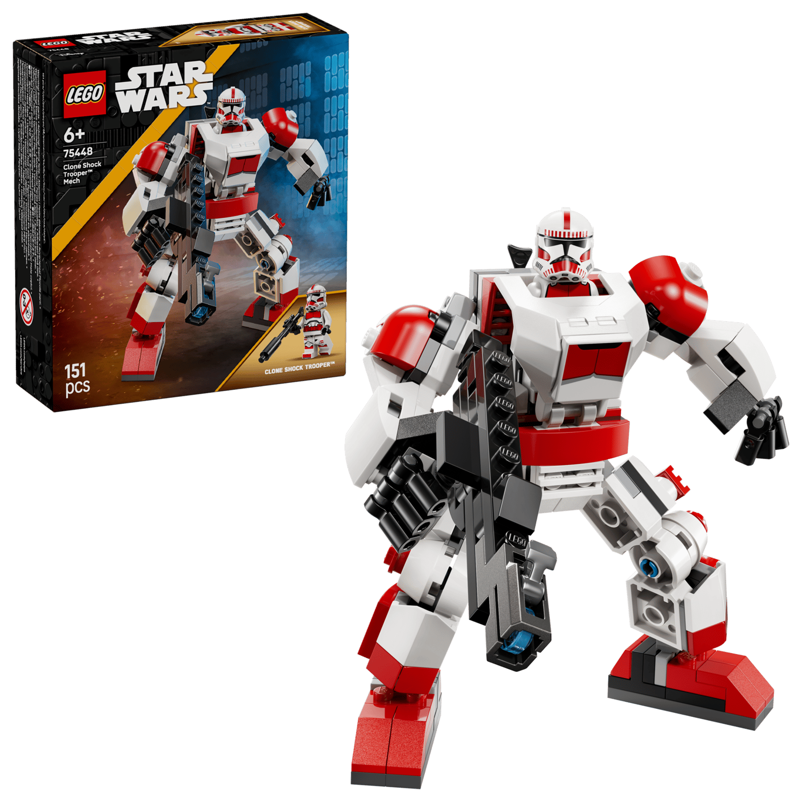 LEGO 75448-CLONE SHOCK TROOPER  MECH(สินค้าซื้อแล้วไม่รับเปลี่ยนคืน)