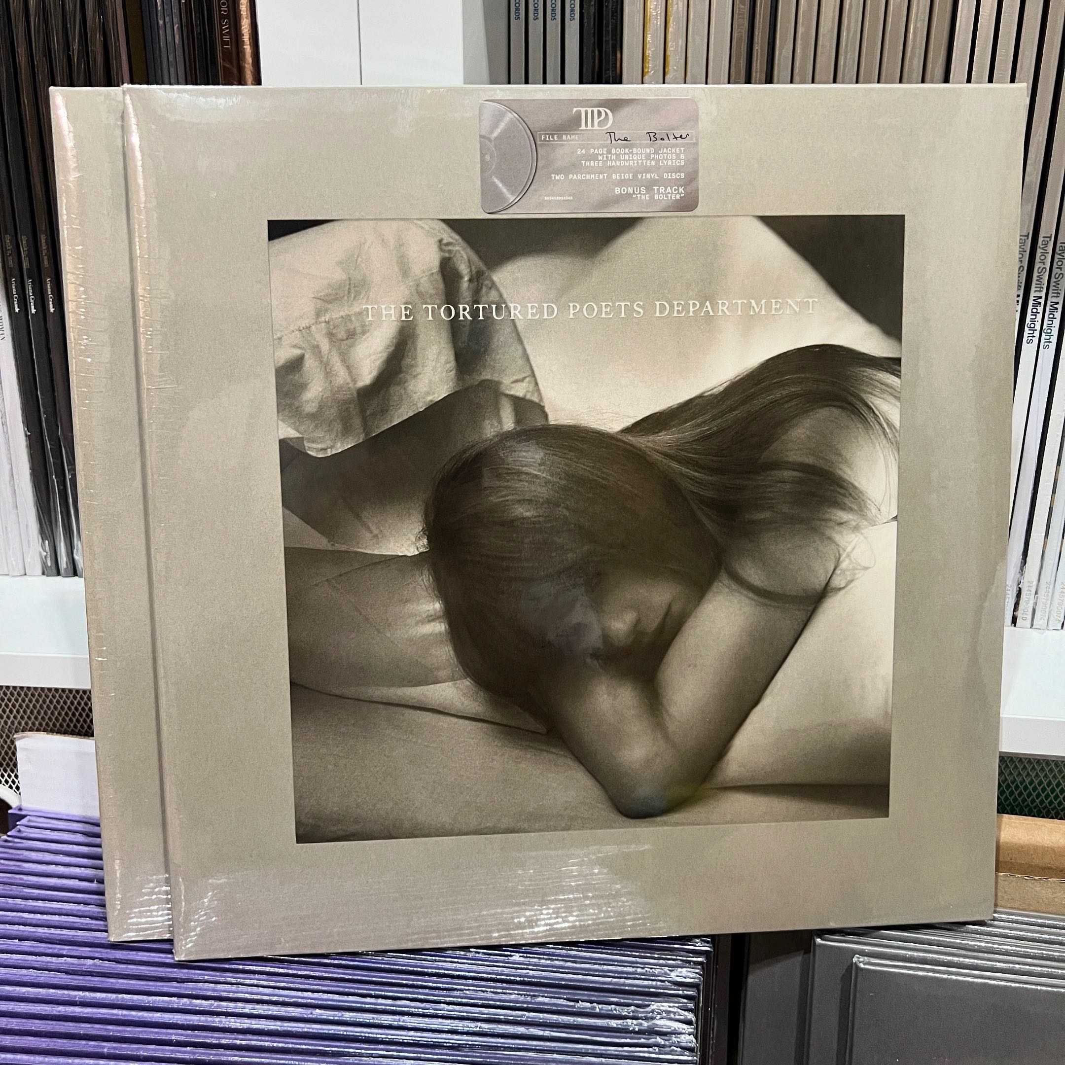 (Vinyl) Taylor Swift – The Tortured Poets Department (The Bolter) 🟤🟤  แผ่นเสียง