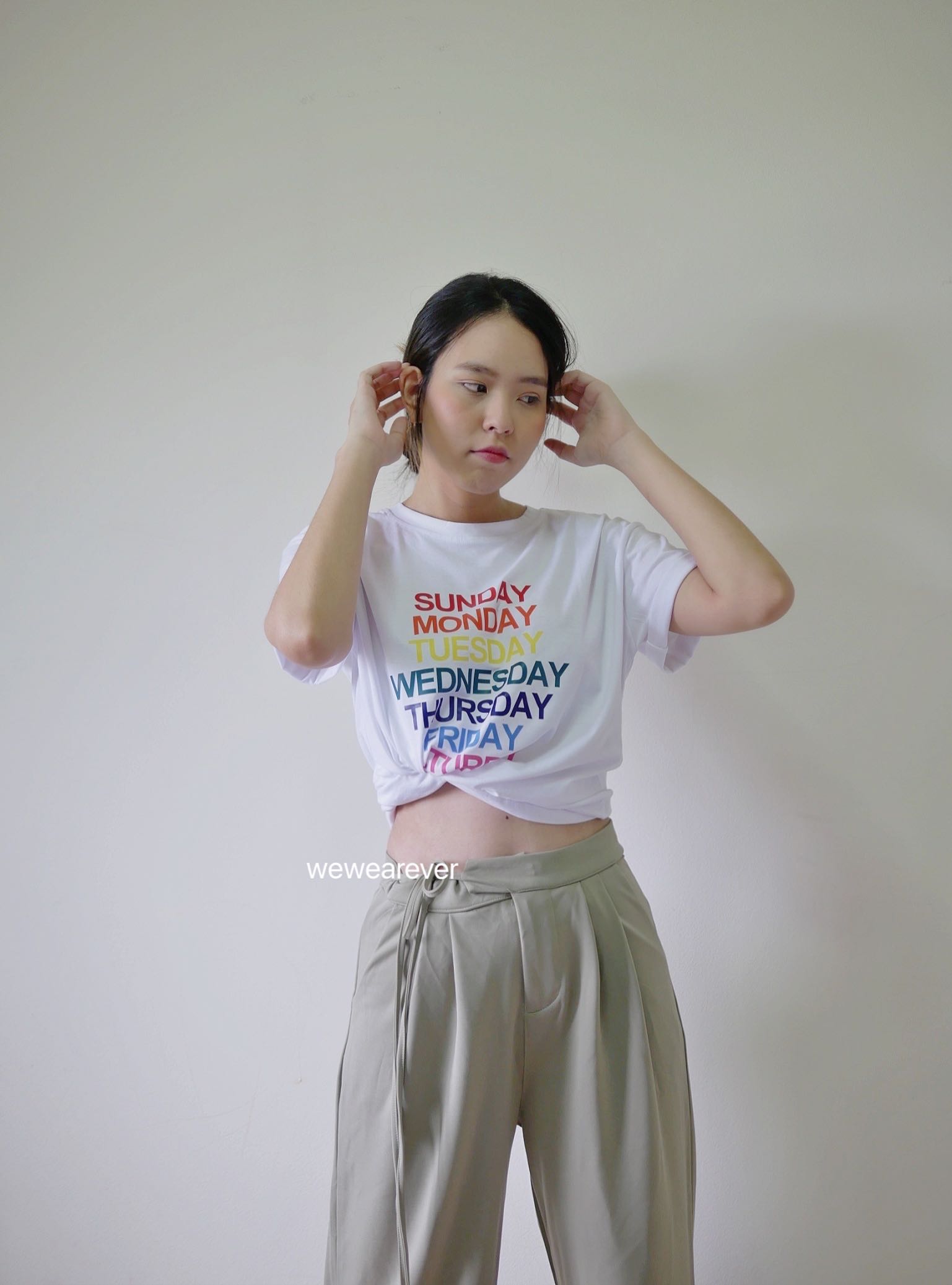💛💚💙SEVEN-DAYS TEE〰️(new arrival)