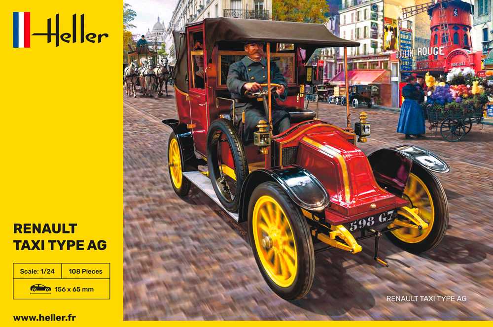 1/24 RENAULT TAXI TYPE AG