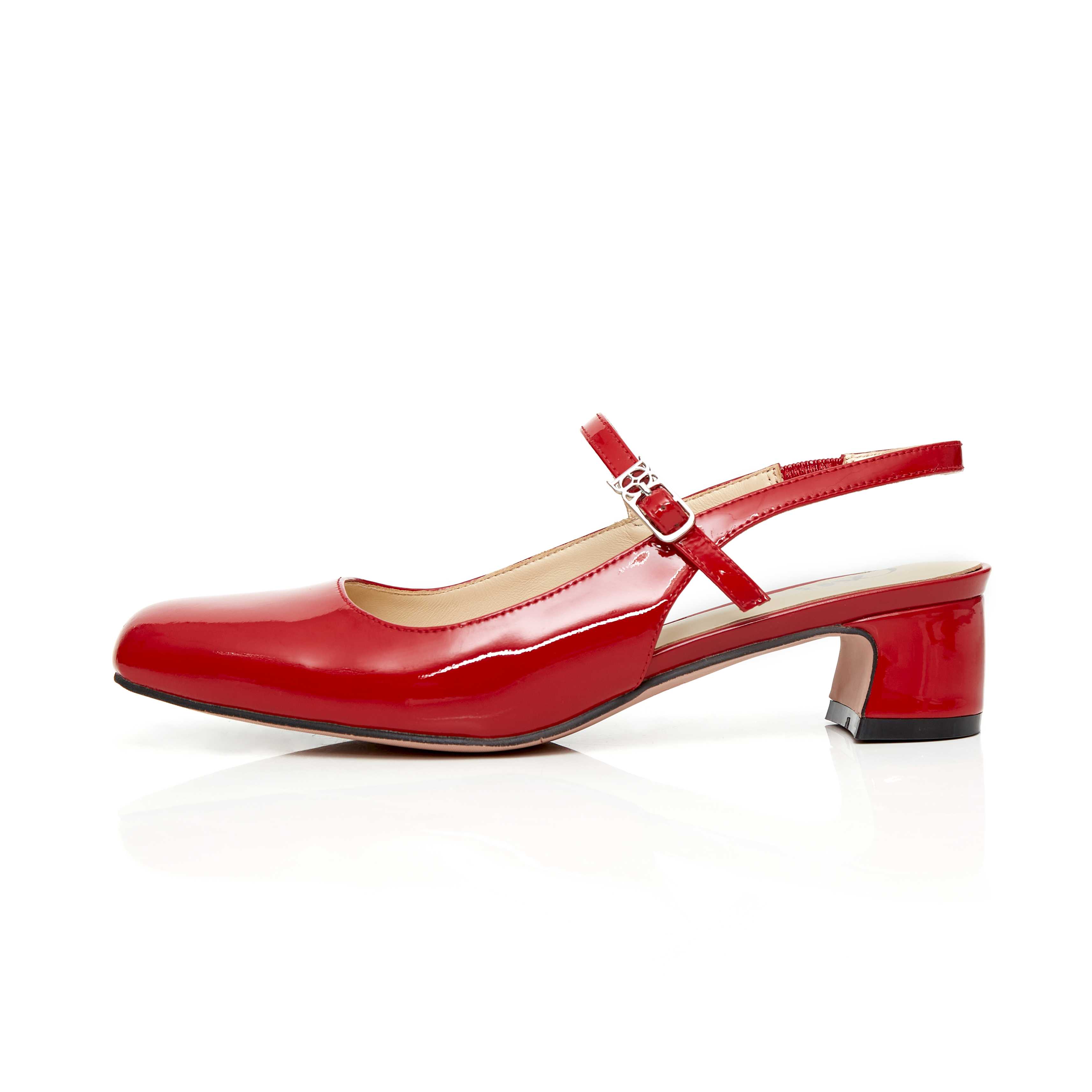 OandB Susanne Heels in Original Red